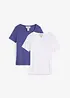 T-Shirt aus softer Viskose (2er Pack), bonprix