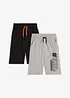 Lot de 2 bermudas garçon, bonprix