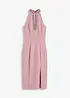 Midikleid aus strukturiertem Crepe, bonprix