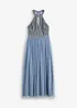 Maxikleid mit Paillettenstickerei, bonprix