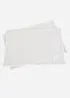 Bio Baumwoll Tischset mit Stickerei (2er Pack), bonprix