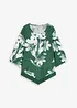 T-shirt tunique à motif floral, bonprix