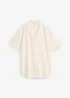 Chemise manches courtes en lin, bonprix