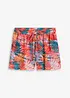Short de plage en crêpe, bonprix