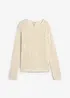 Pull en maille ajourée, bonprix