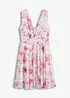 Robe en mesh imprimé, bonprix