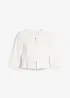 Blazer de grossesse court en satin, bonprix