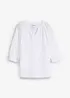 Blouse longue en gaze de coton légère, bonprix