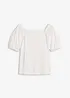 Shirt mit Puffärmeln, bonprix