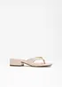 Mules entredoigt, bonprix
