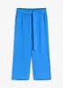 Jupe-culotte à taille élastiquée et revers, bonprix