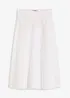 Jupe midi fluide en viscose mélangée, bonprix