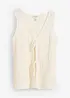 Blouse en jersey avec laçage, bonprix