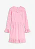 Robe en dentelle avec ruban de satin et volants, bonprix