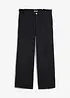 Pantalon fluide en lin mélangé, bonprix