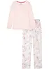 Pyjama aus reiner Bio-Baumwolle, bonprix