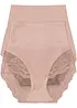 Lot de 2 culottes sculptantes lasercut, maintien modéré, bonprix