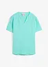 Chemise manches courtes en gaze de coton, bonprix