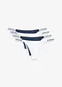 Lot de 4 strings coton, bonprix