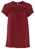 T-shirt en coton avec dentelle, bonprix