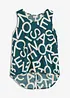 Blouse sans manches en viscose fluide, bonprix