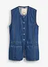 Gilet sans manches en jean, bonprix