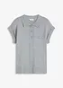 Pull col polo en coton mélangé, bonprix