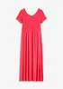 Robe midi à haut smocké, bonprix