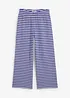 Pantalon en jersey coton texturé, bonprix