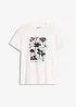 T-shirt à imprimé placé, bonprix