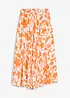 Jupe longue et fluide en viscose, bonprix