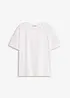 T-shirt avec broderies anglaises, bonprix