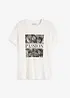 T-shirt à imprimé placé, bonprix