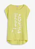 T-shirt long 100% coton, bonprix