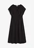 Robe en jersey crêpe aérien, bonprix