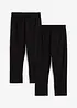 Lot de 2 leggings 3/4, bonprix