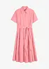 Robe-chemise en matière élastique, bonprix