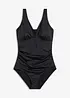 Maillot 1 pièce sculptant à larges bretelles, maintien modéré, bonprix