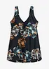 Medium Shape-Badekleid mit V-Ausschnitt, bonprix