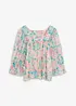 Bluse mit Ballonsaum, bonprix