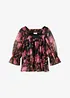 Bluse mit Ballonsaum, bonprix