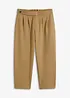 Pantalon en jersey à pinces, bonprix
