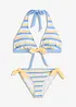 Bikini dos nu (ens. 2 pces) à nouettes, bonprix