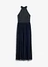 Robe longue avec perles brodées, bonprix