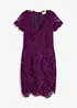 Spitzenkleid mit Häkel-Applikation am Ausschnitt, bonprix