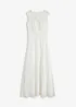 Longue robe de soirée avec empiècement dentelle, bonprix