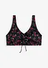 Bustier-Bikinioberteil mit Schnürung, bonprix