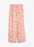 Pantalon taille élastiquée en viscose douce, bonprix