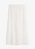 Jupe midi en satin, bonprix