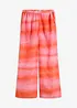 Pantalon ample à imprimé batik, bonprix